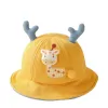 Baby hats, spring and autumn styles, baby hats, autumn fisherman hats, boys' and girls', children's cute and super adorable, autumn basin hat trend Application Scenario